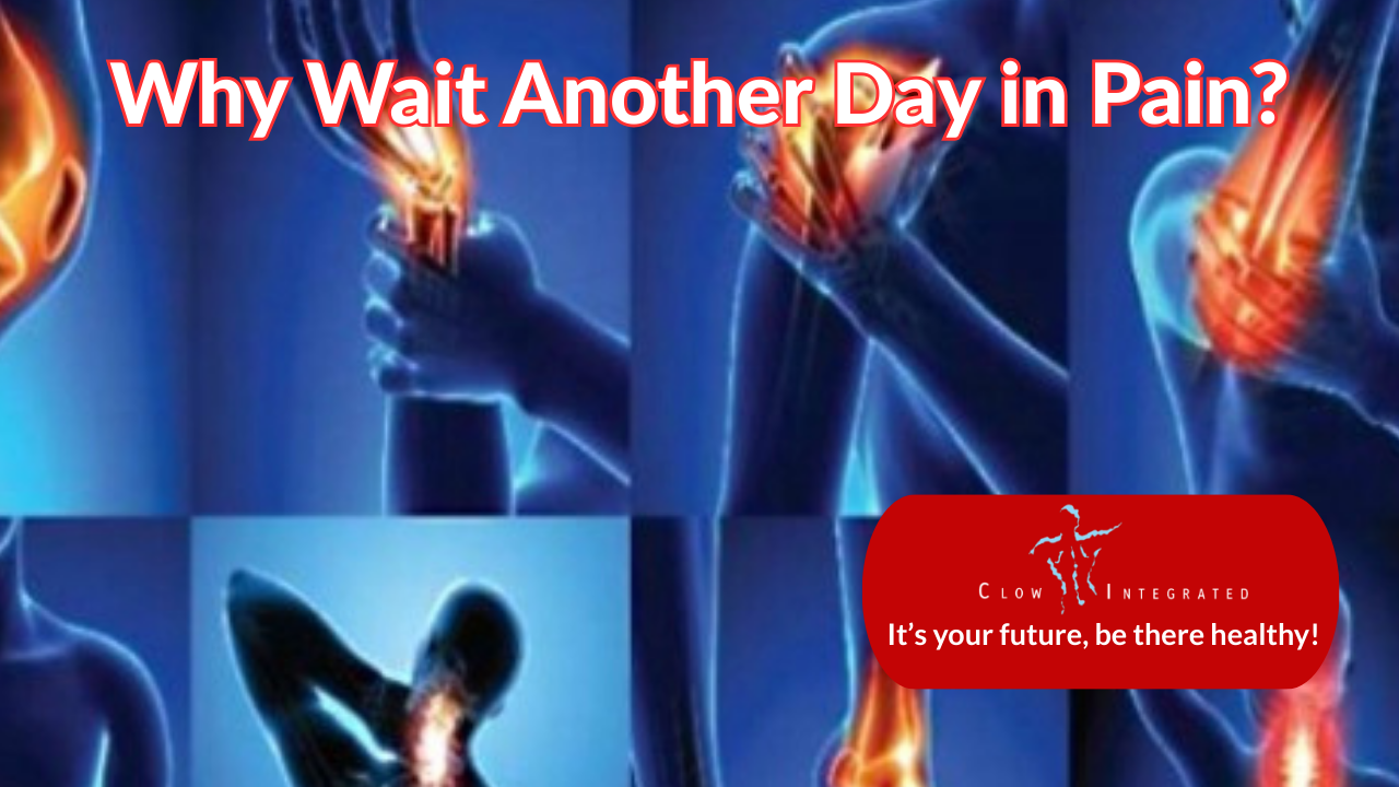 Why Wait Another Day in Pain?